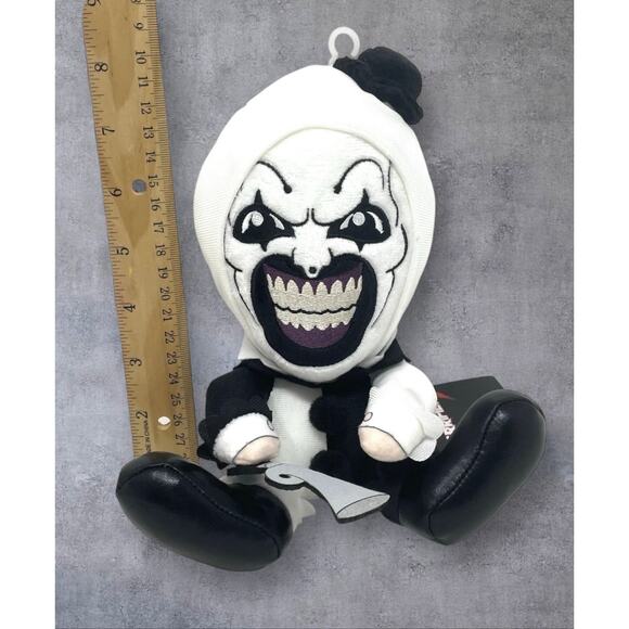 Terrifier 3 Art of the Clown Phunny Plush 8" Horror Toy Doll Kidrobot NWT - Picture 6 of 6